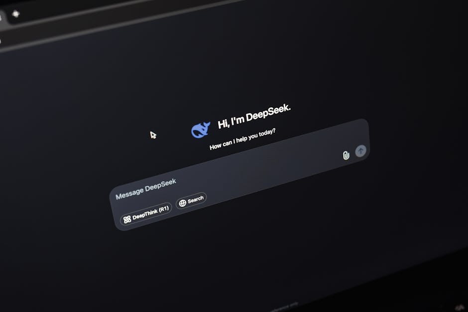 Screen displaying chat interface